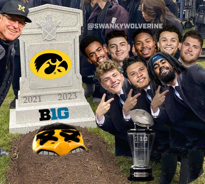 Michigan W.  Big Ten Champs.