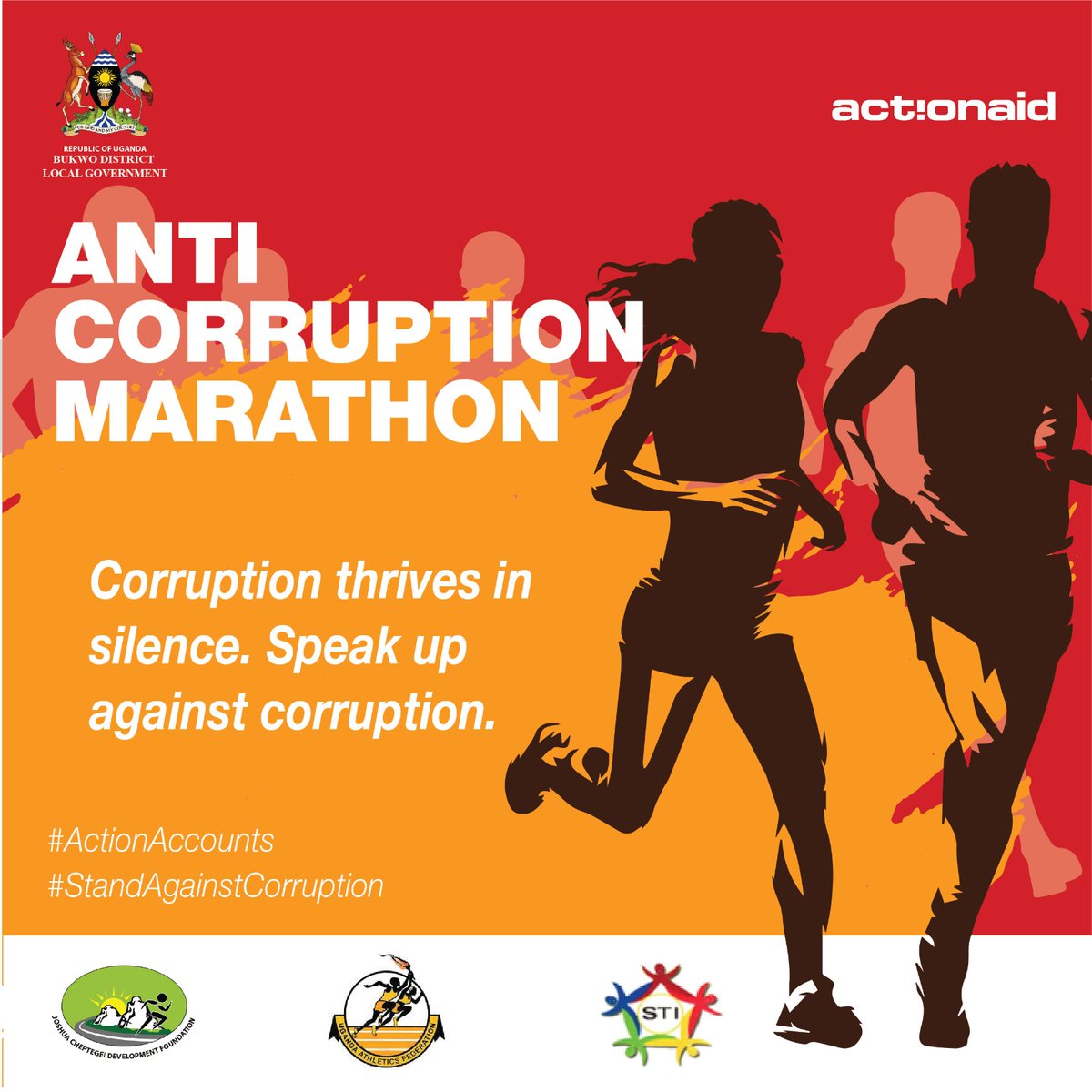 Robertseries1's tweet photo. The loudest noise against corruption is the collective voice of a determined community, When communities break the silence, corruption loses its most potent weapon – the power of secrecy. 
#ActionAccounts 
#StandAgainstCorruption 
@actionaiduganda @ActionAid https://t.co/672E42mfBN