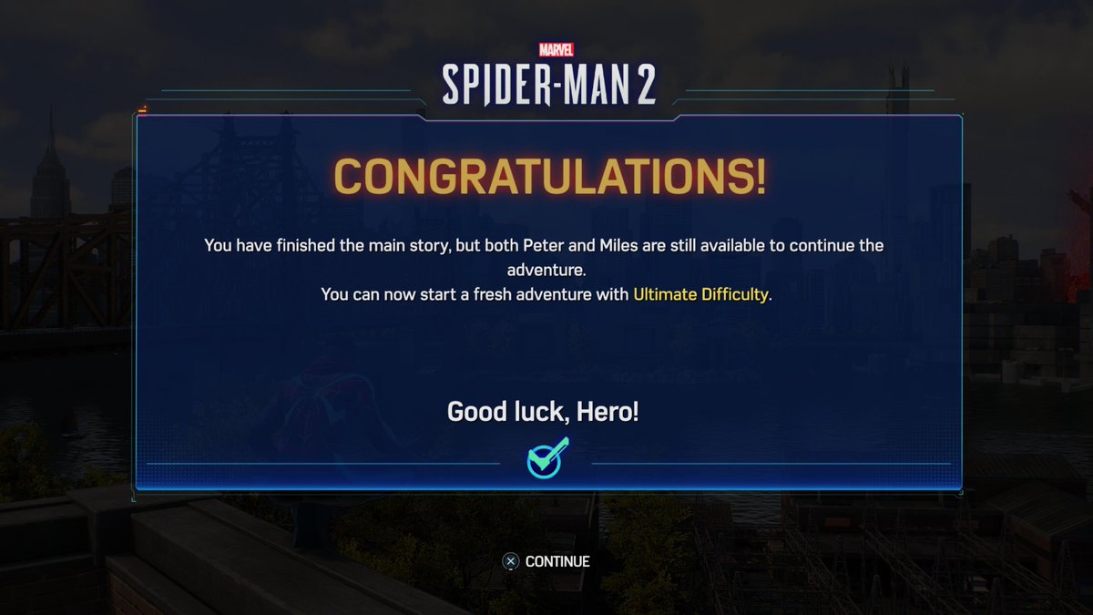 Just beat Spiderman 2 on Ultimate difficulty for funzies