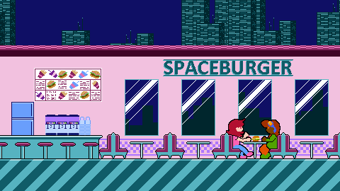 ScaredyDev's tweet photo. do they still eat burgers in the future? https://t.co/ApklBdjE1J