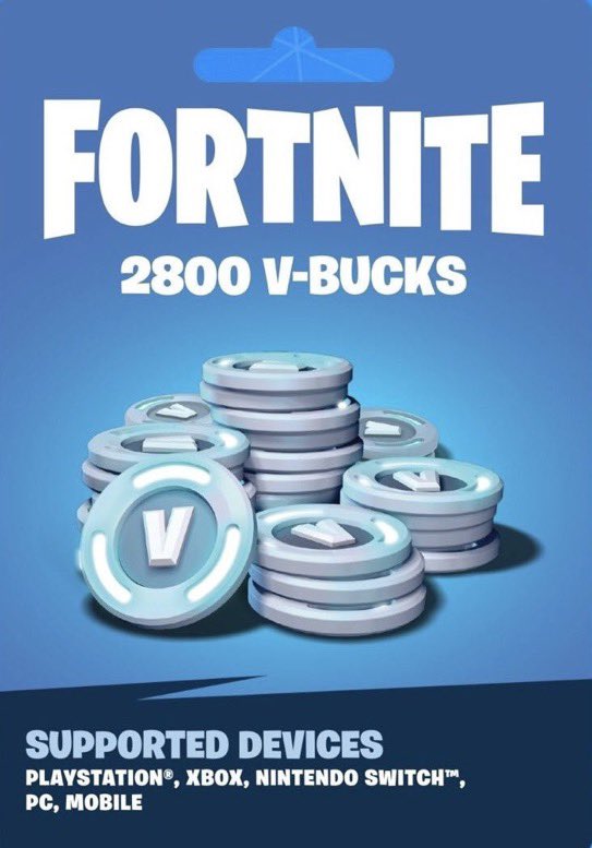 Alternvte's tweet photo. FORTNITE CHAPTER 5🥳
V-Bucks Giveaway ✅
2,800 V-Bucks 
1,000 V-Bucks
Like
Follow 
ENDS IN 24 HOURS https://t.co/SEmUBL7n8y