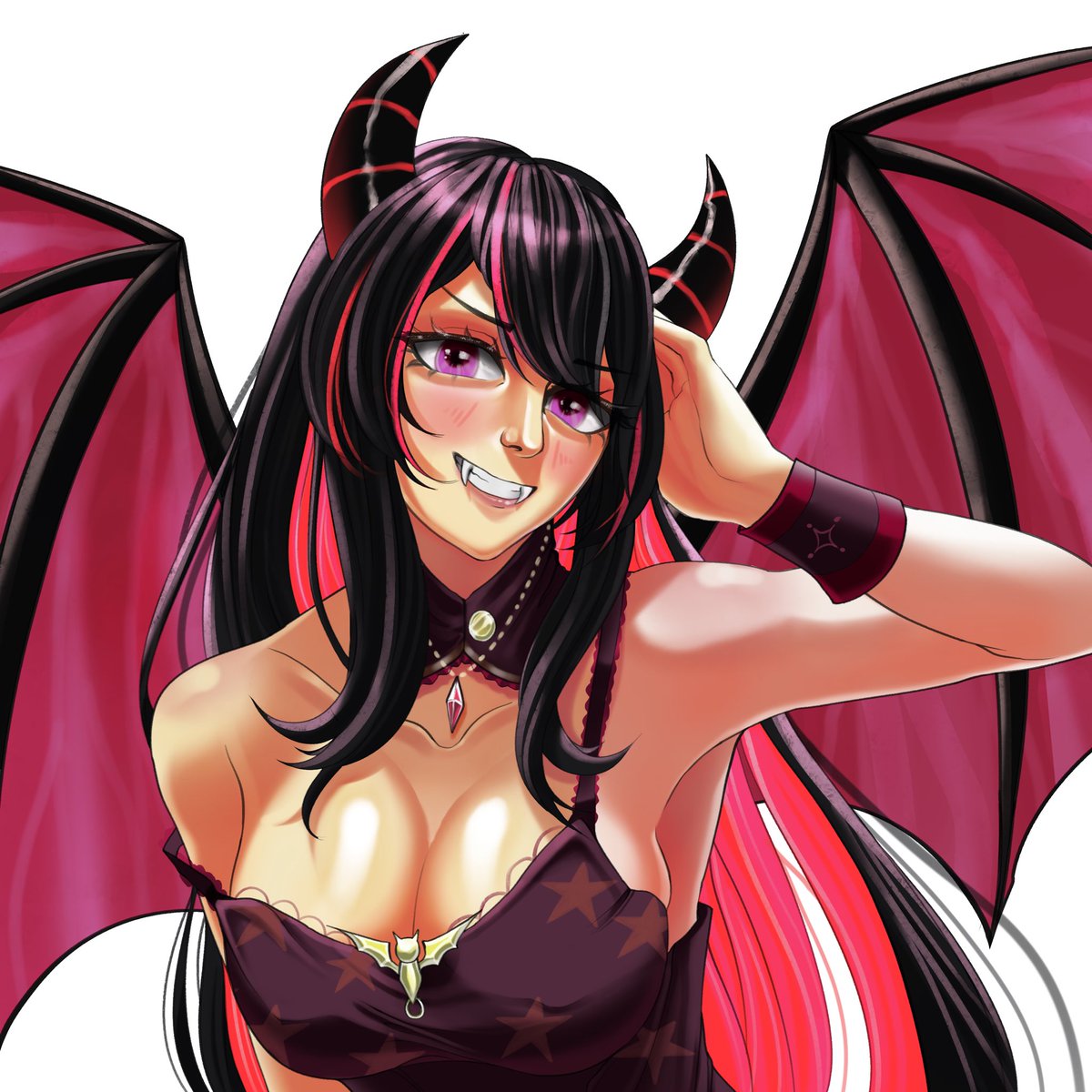 hyuniebeesVT's tweet photo. oh, fancy meeting you here in the realm 😈🩷 #doodlebee
🎨: zaka https://t.co/kpFSiFvawn