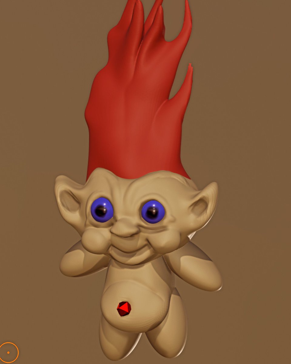 DaryoSharlah's tweet photo. Tonight’s low effort pre bedtime #art . He looks a little melty but whatever im still figuring things out lol
#nomad #nomadsculpt #3dart #sculpt #sculpting #troll #trolls #wishtroll #wishingtroll #treasuretroll #lazy #cute #80s #90s https://t.co/0iTNqy3YzB