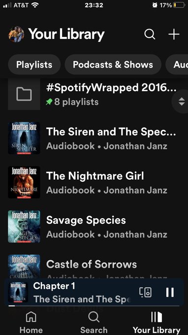Another thank-you to @Spotify for finally properly including Audiobooks in Premium. 🙏🏼 I honestly thought<a class="tags" target="_blank" title="On Twitter" href="/?out=eyJ0eXAiOiJKV1QiLCJhbGciOiJIUzUxMiJ9.eyJpYXQiOjE3MjY3NzY5NTUsImlzcyI6InR3cG9ybnN0YXJzLmNvbSIsIm5iZiI6MTcyNjc3Njk1NSwiZXhwIjoxNzU4MzEyOTU1LCJyZWRpcmVjdF91cmwiOiJodHRwczovL3R3aXR0ZXIuY29tL1Nwb3RpZnkifQ.LwxbUP_R1T8LsRHNxx1oujDNqDZLgy35hP4lyT62mtcMqfi-ysOt0XroniIv9IzFw0H9aWRA93dH7GzU7v0KqQ">@Spotify</a><a href="/tag/saturdaynightvibes"class="tags"><span>#saturdaynightvibes</span></a>