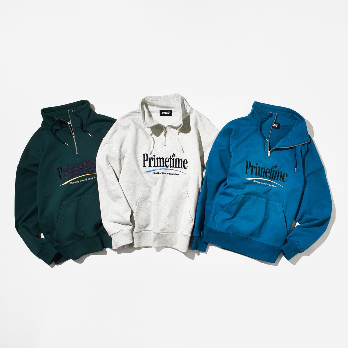 kiocoki1107's tweet photo. 🔵～12/10 受注販売中！

セイシュンハーフジップスウェット

SIZE：(M)(L)
Price：9,460円
Color：グレー、グリーン、ブルー

https://t.co/hKMMFwbdmB https://t.co/5bkPjUTh1W