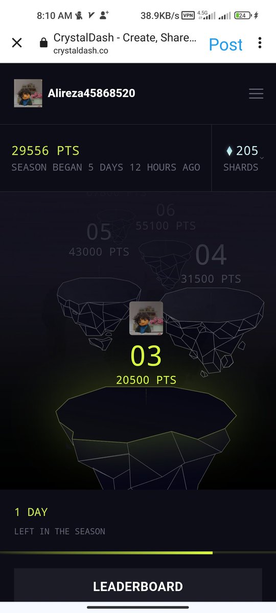 ساعتای آخره، این حمایت هارو از هم دریغ نکنیم❤️
حمایت=حمایت ۲ اکانت از طرف من
<a href="/Portalcoin/">Portal</a>