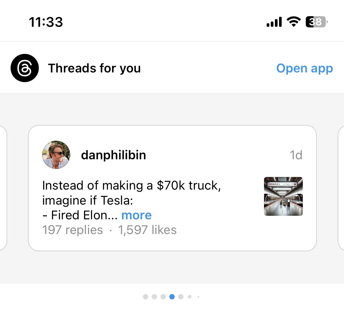LoopofCoop's tweet photo. I don’t have threads but here are my suggested threads from IG. Interesting theme… @elonmusk @theallinpod @joerogan @JTLonsdale https://t.co/s7RBIo6SpI