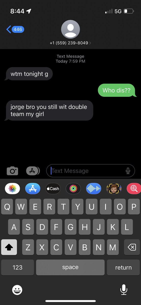 AnthonyBonddd's tweet photo. Theres no way im getting this text 5 years later….. https://t.co/rsCppnODzh