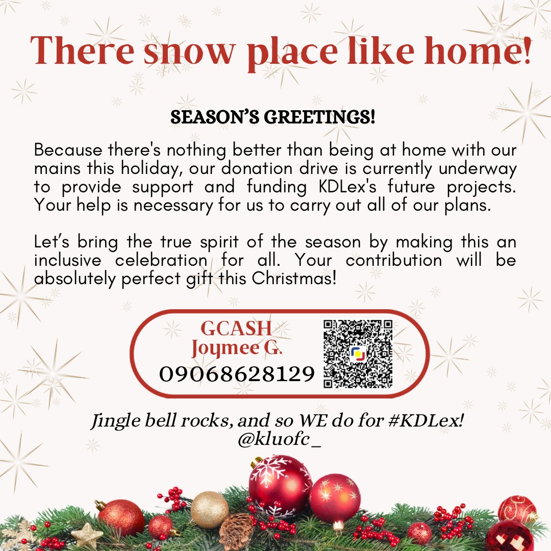 kluofc_'s tweet photo. Dear SANTAhearts,

Ibalik ang sigla at saya ngayong Pasko kasama kayo. Namamasko po!🎄 https://t.co/iYqyDD4Tsc