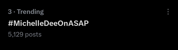 nopeimnotcool's tweet photo. at number three, number one is waving

MMD HOMECOMING ON ASAP
#MichelleDeeOnASAP https://t.co/HXKSu3T3Fr