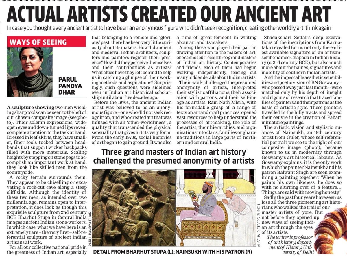 Ways of Seeing 
Sunday, The Economic Times, 
3 December 2023