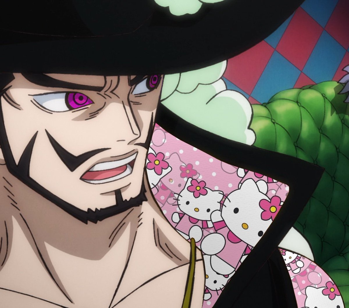 BigMomFan69's tweet photo. Now this is what Mihawk should look like https://t.co/tsI3wfhwvy