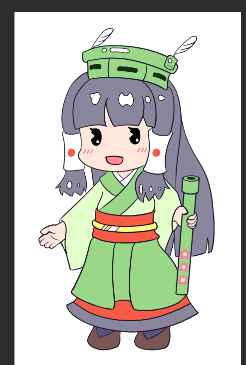 チリちゃん「クランアイコンのチリちゃんのデータをそのままラバーストラップにできたら良さそうだ」|マイナス6🎨🎮🎞のイラスト