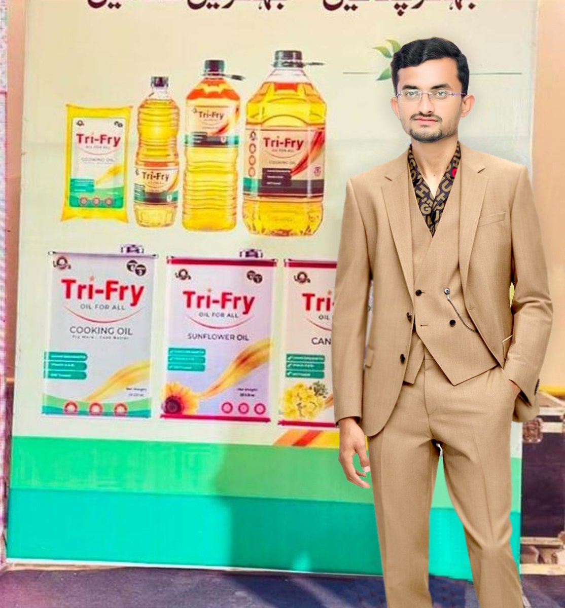 'DISCOVER THE NEW LEVEL OF TASTE & HAPPINESS' Your kitchen's best companion! بہتر پکائیں - بہترین کھائیں @tri_fry oil for all 🤩