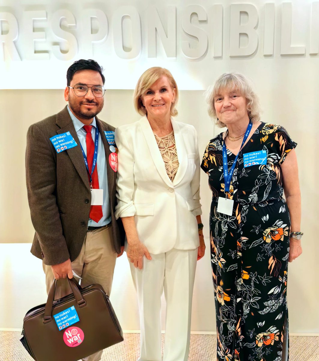 IPPNW &amp; <a href="/DrMariaNeira/">Dr Maria Neira</a> <a href="/COP28_UAE/">COP28 UAE</a>
"Health is the very first time the center of #COP   and without health we have nothing "
#UniteActDeliver #activism #ClimateAction #justice  #disarmament #nonukes #nowarming #nowar #Dontnuketheclimate #LossAndDamage #climatecrisis #Climatechange