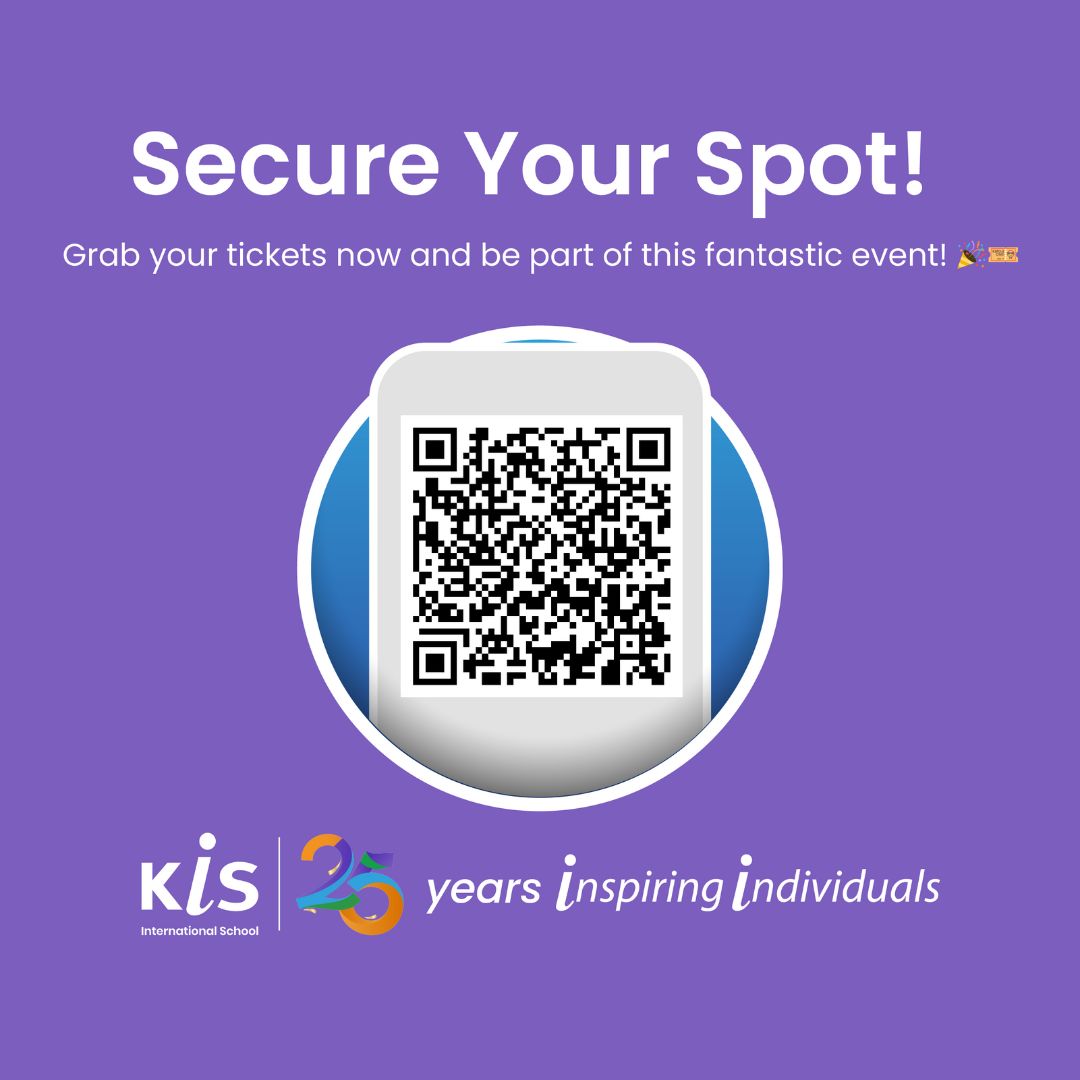 🎉 Join us for a day of celebration and giving back at KIS International School's 25th Anniversary Community Fair! 🌟
Register now: hello.kis.ac.th/Communityfair23  📅📩 

#KISCommunityFair #25YearsOfExcellence #KISInternationalSchool #InspiringIndividuals #KIS25thAnniversary