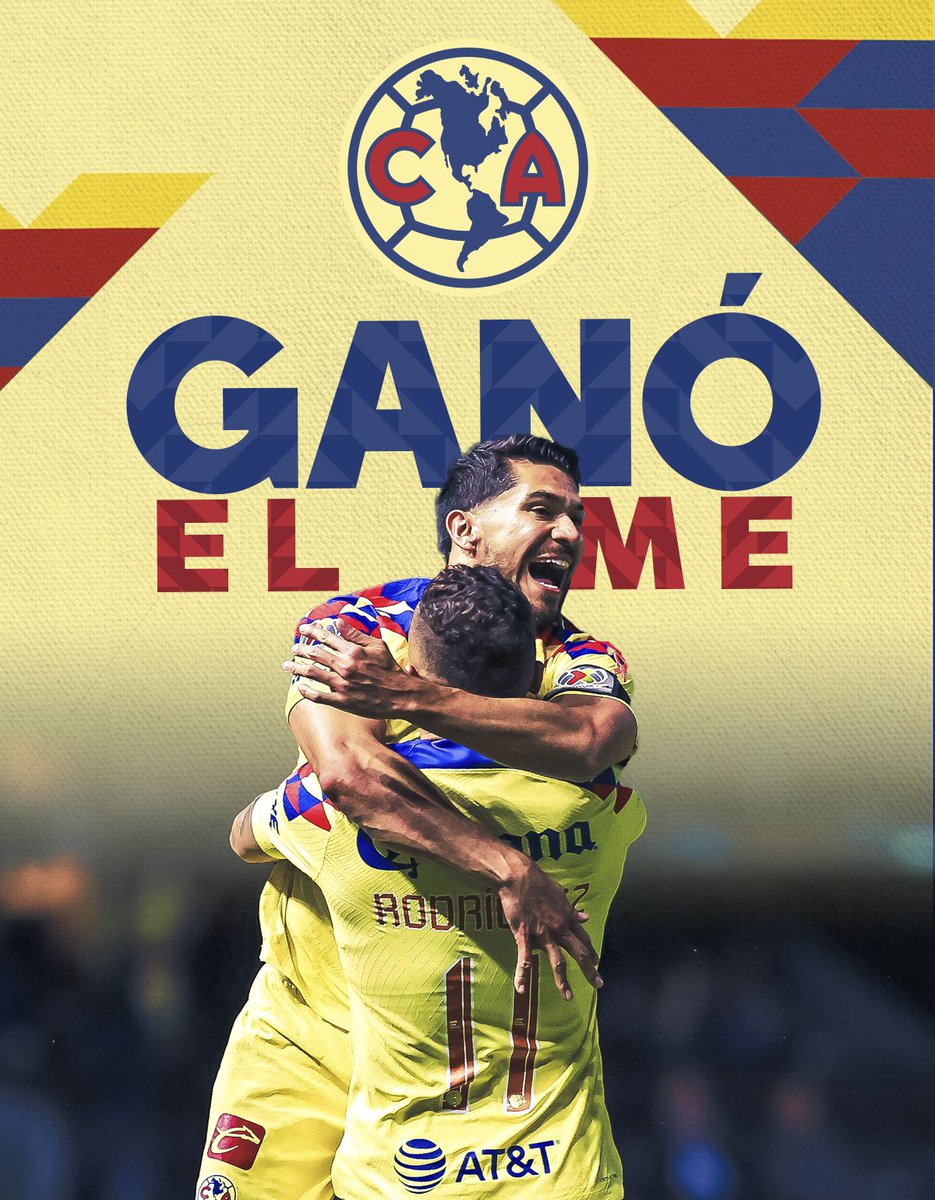 ClubAmerica's tweet photo. #GANÓELAME 💙🦅💛 https://t.co/wXynALDM8R