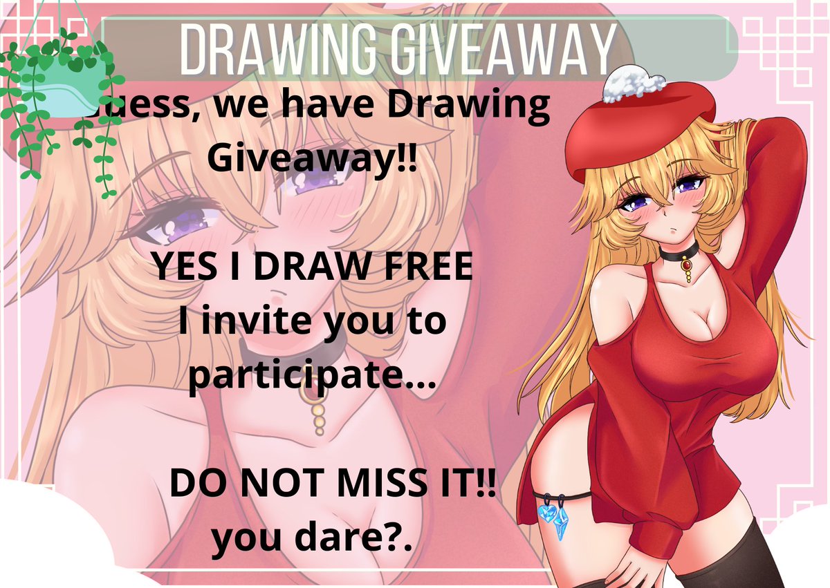 CrystalmoonnV's tweet photo. 🌸Rifa  Nuevo Sorteo si es otro, así que vamos a comenzar con ello... Sorteo de un dibujo y ya saben para participar  ---✿ ¡Reglas! -📷♡ Me gusta + RT ⟳📷#ilustracion #digitalart #DigitalArtist #TwitchStreamers #chibiart #PNGtubers #arte #VtuberDebut #dibujo #dibujodigital https://t.co/WB4U3iVhnE