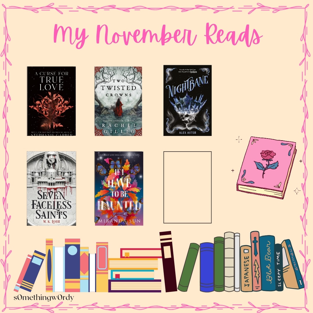 My November Wrap Up #books #Novemberreads
