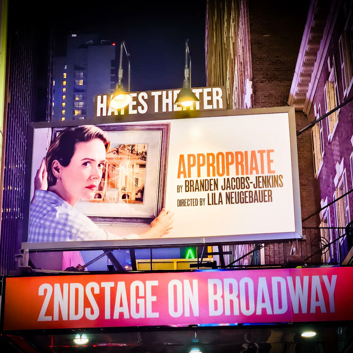 Great show tonight on opening weekend for #Appropriate. Bravo to @nataliegold @2STNYC #ellefanning #coreystoll #grahamcampbell #brandenjacobjenkins @AlyssaEmMarvin #sarahpaulson #lilaneugebauer and company.