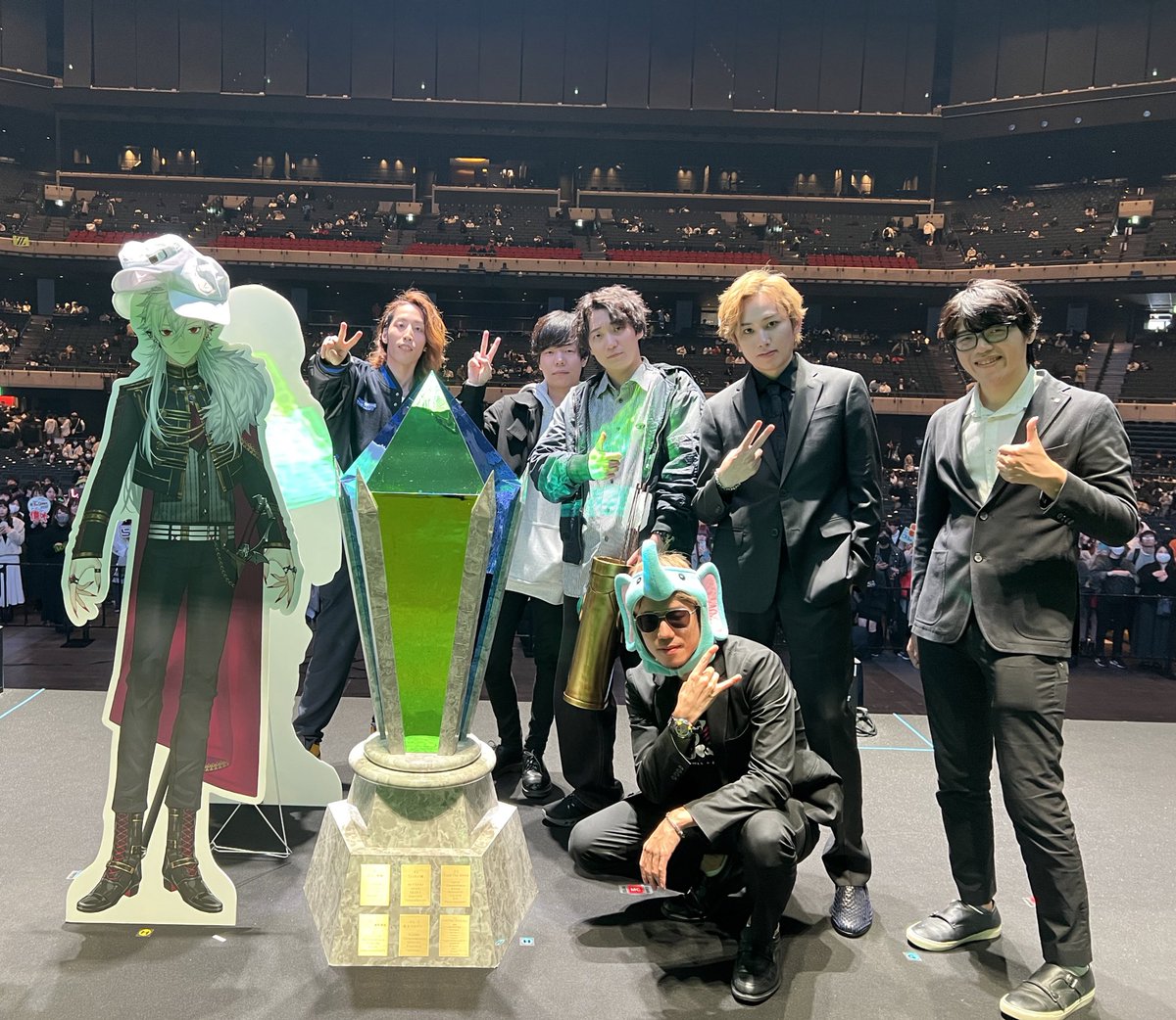 avashaka's tweet photo. チームメンバー、カセンチーム、スタッフさん、全てに感謝 https://t.co/gDPWADxztl