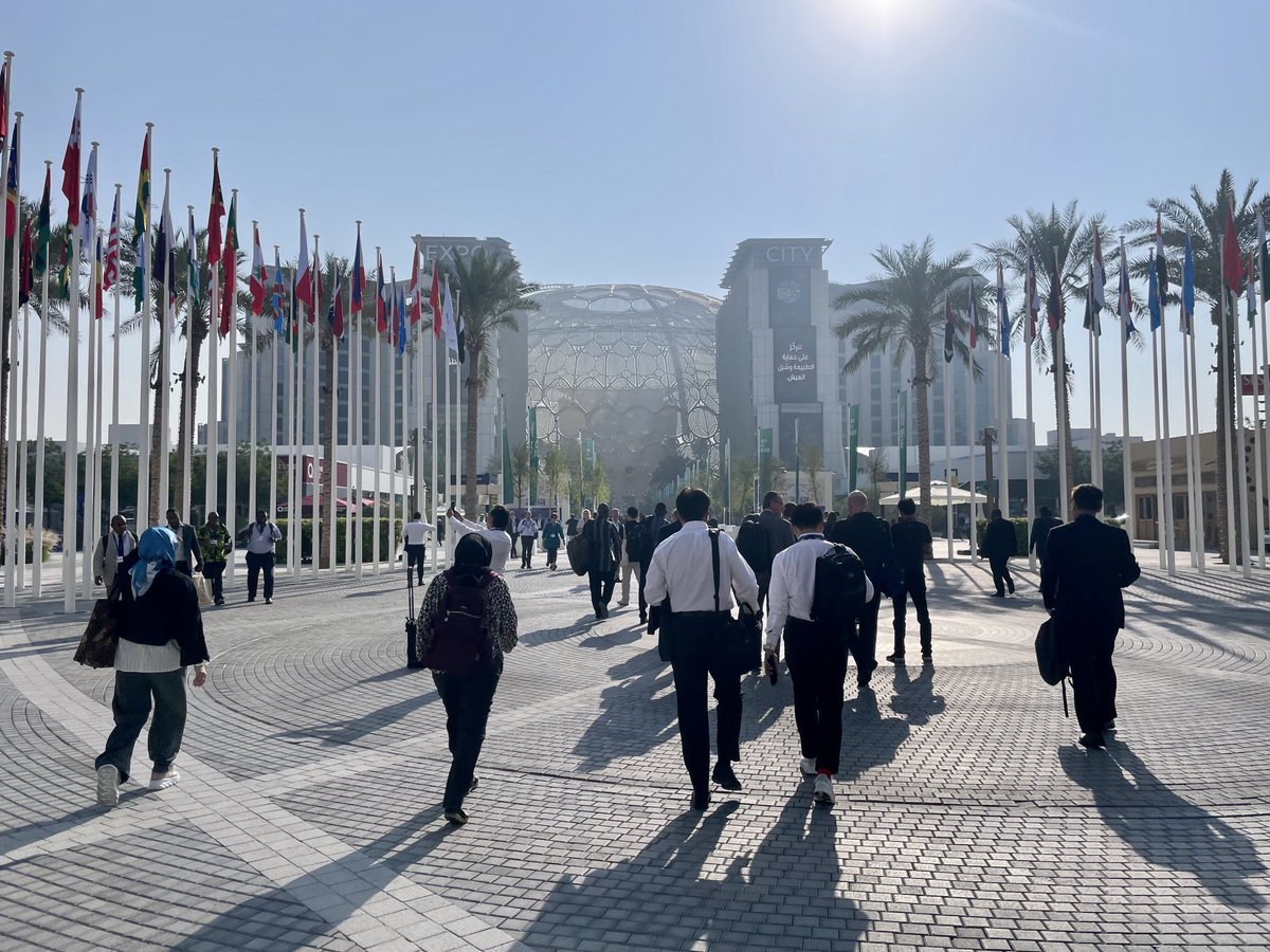 Entering the #COP28 for the first ever health and Climate day. #CLiMADE