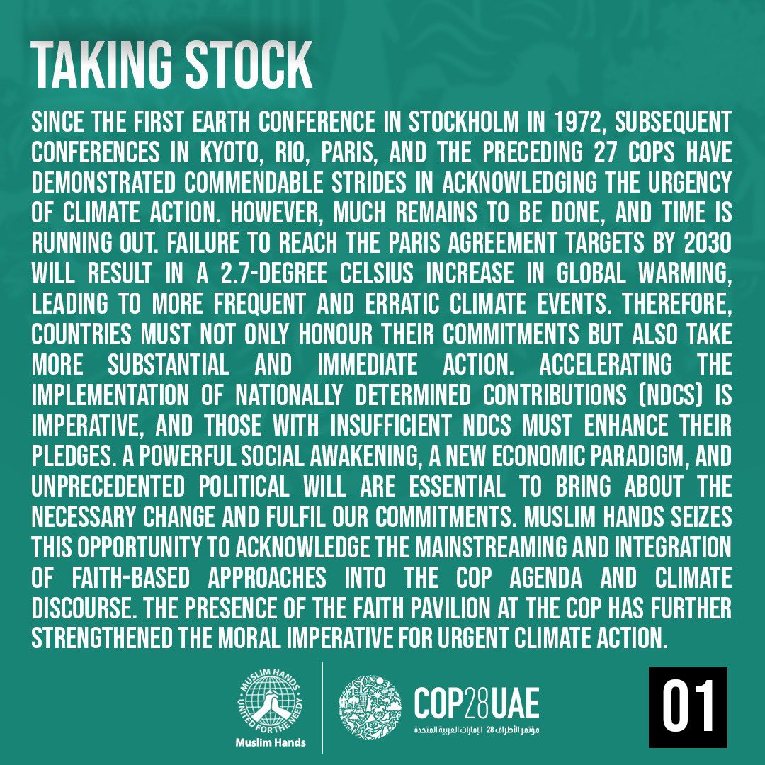 mrehantahir's tweet photo. @mhclimateaction’Statement @#COP28 about taking stock, enhancement of pledges,climate resilience,climate innovations &amp; Technology interventions to ensure effective implementation&amp;inclusivity of marginalised communities to combat climate change through actions 
#TogetherforGreen https://t.co/dR8Wgqi8Ou