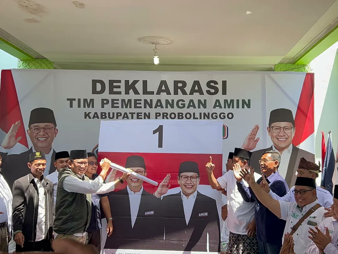 PkbProbolinggo's tweet image. 03.12.2023 // Deklarasi TIM Pemenangan AMIN Kab. Probolinggo Bersama Partai Koalisi Perubahan.

#AniesMuhaimin2024

@aniesbaswedan @cakimiNOW @DPP_PKB @NasDem @PKSejahtera @DPP_PartaiUmmat @dpwpkbjatim_