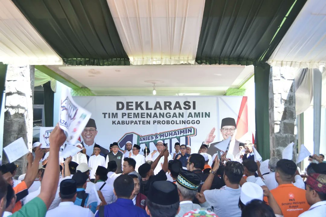 PkbProbolinggo's tweet image. 03.12.2023 // Deklarasi TIM Pemenangan AMIN Kab. Probolinggo Bersama Partai Koalisi Perubahan.

#AniesMuhaimin2024

@aniesbaswedan @cakimiNOW @DPP_PKB @NasDem @PKSejahtera @DPP_PartaiUmmat @dpwpkbjatim_