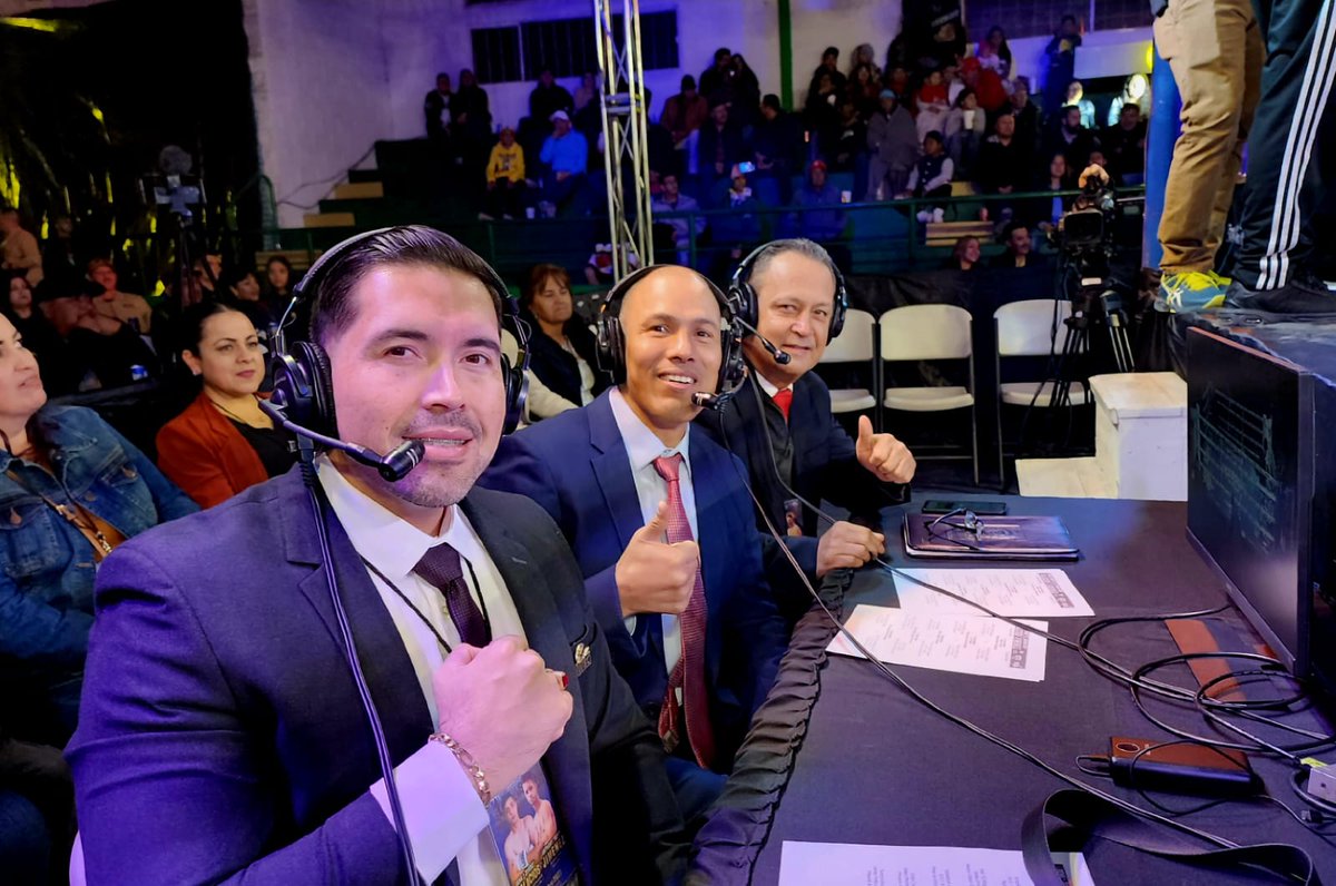 Los esperamos a las 8:30 pm en la primera funcion de la Liga Mx de Boxeo desde Ascensión,  Chihuahua por <a href="/AYMsports/">AYM Sports</a> en la narración <a href="/Qfbjosefra/">Frank Espinoza</a> <a href="/DipJLCastillo/">Jose Luis Castillo</a> y yo mero 🥊🥊