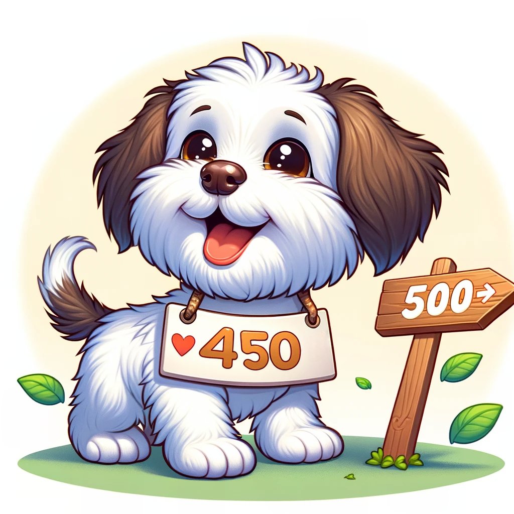 🙏 Thank you, amazing 460+ followers! Your support means the world to me. 🌟 Let's keep this journey going together. Help me reach 500 by spreading the word, and I promise we'll have even more fun along the way! 🚀🤗 #RoadTo500 #grateful 

Reposts much appreciated!