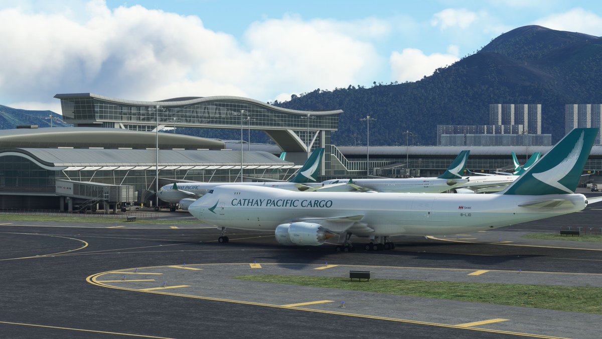 Daisuke12J's tweet photo. VHHH: Hong Kong International Airport
#msfs #msfs2020 #WFSS https://t.co/jRV3M3sVaI
