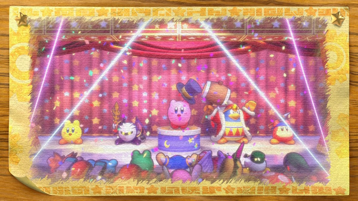 ToastBros64's tweet photo. FINALLY 100% completed one of my favorite #Kirby games! (Again)
Very fun game, love the new additions, 10/10! 
Hope they make remake the 3DS ones as well in the same way.
#KirbysReturntoDreamLandDeluxe #NintendoSwitch https://t.co/Yy7QKhwXOQ