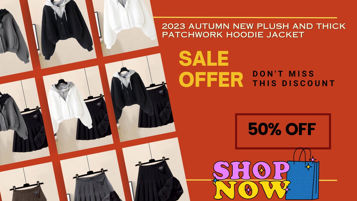 mdrobeul765's tweet photo. 50% discount

 2023 Autumn New Plush and Thick Patchwork Hoodie Jacket Pleated Mini Skirt Two-piece Elegant Women's Skirt Set Outfits

  Visit the Website:  https://t.co/Dm3idyESGp…

 #hoodiejacket #jackets #jacketstyle #jacketjeans #JacketSeason #jacketpotato #trading https://t.co/0sOs9RPFEt