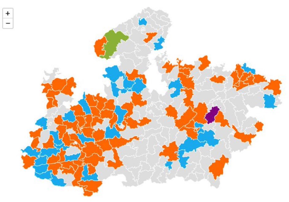 मध्यप्रदेश में भाजपा की जीत की वजह

1. भाजपा का मंत्री-सांसद-महासचिव को उतारने का फॉर्मूला
2. ग्राउंड पर संगठन की हाड़ तोड़ मेहनत। 
3. भाजपा संगठन की एकता-अखंडता वाली राजनीति और कांग्रेस की नेताओं पर फोकस्ड पॉलिटिक्स।
3. शिवराज सिंह चौहान का पॉलिटिशियन बाय हैबिट बन जाना।
4.