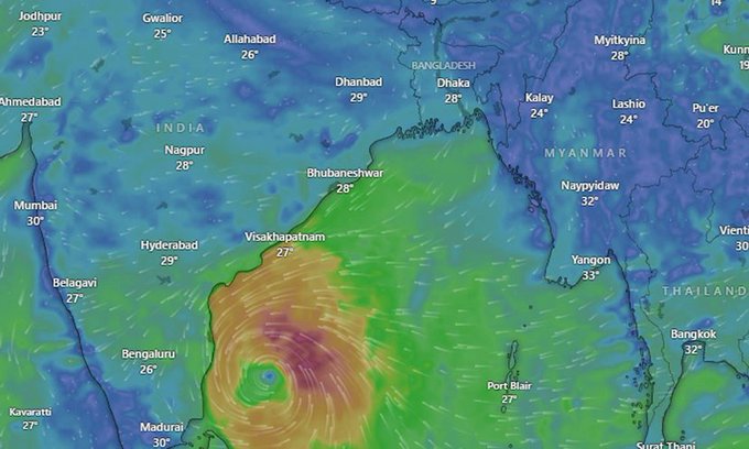ঘূর্ণিঝড় মিগজাউমে পরিণত হয়েছে নিম্নচাপ, বন্দরে সতর্কতা