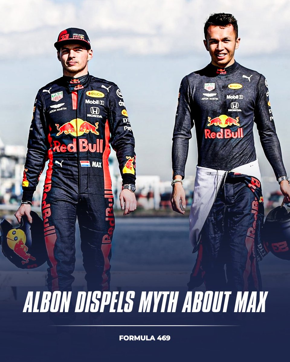 Formula469's tweet photo. @alex_albon Sheds Light on the Red Bull-Verstappen Dynamic
โThe first thing is a lot of people say that car is built around him. Truthfullyโฆ the car is what it is.โ - Alex Albon on his formerโฆRead https://t.co/l6LXrSTbRN
#F1 #AlexAlbon #MaxVerstappen #Formula1 #Formula469 https://t.co/ZuLvLTJNaK