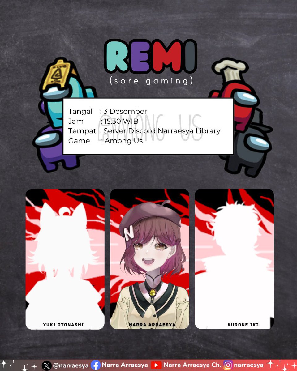 Berhubung pergantian tahun tinggal menghitung hari, ayo capai rekor dosa kalian dengan fitnah bareng <a href="/OtonashiYuki_/">Yuki Otonashi | Linguist Scientist Vtuber</a>  💀 join langsung skuy! 

🔗: discord.gg/ZRQuQQpXj4