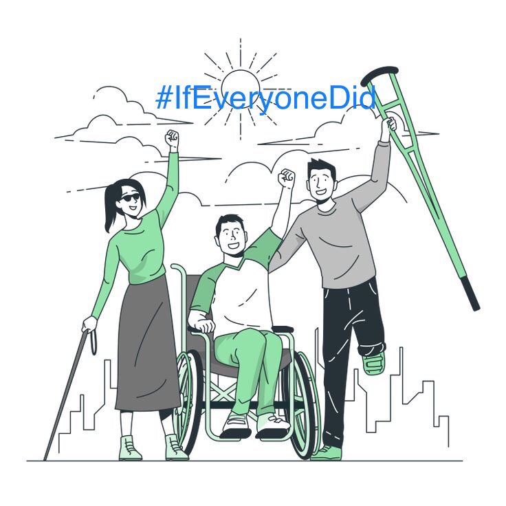 enkareoltau's tweet photo. To all volunteers proving that disability is not inability, you are honored! On this IPWD day, let’s unite in action to rescue and achieve the sustainable development goals for, with and by persons with disabilities.#IfEveryoneDid https://t.co/g1KA22xSxn