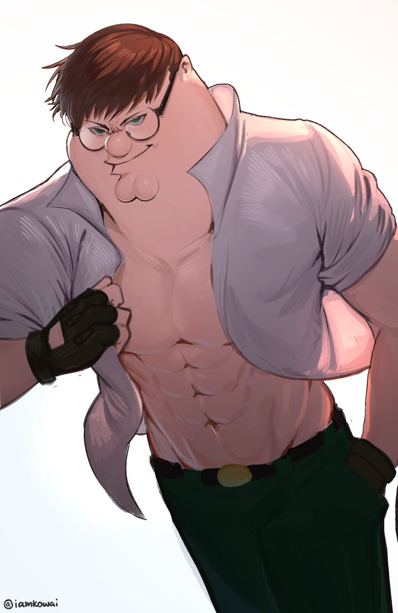 iamkowai's tweet photo. peter griffin getting shredded for fortnite is the best thing i have seen all year 😳 https://t.co/z2M0PrsM8x