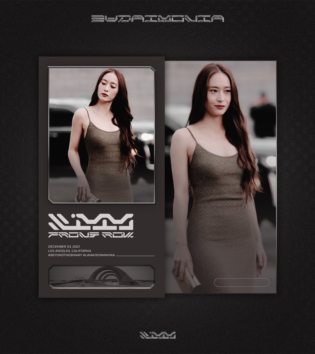 ⠀⠀
͏͏

͏͏
﹫𝐤𝐚𝐫𝐦𝐚𝐩𝐞𝐫𝐞𝐳 posted.  
 Santa Monica, Beach.  
             
 Ready for #EUDAIMONIA. #BeyondTheBinary #LaMaisonMahika