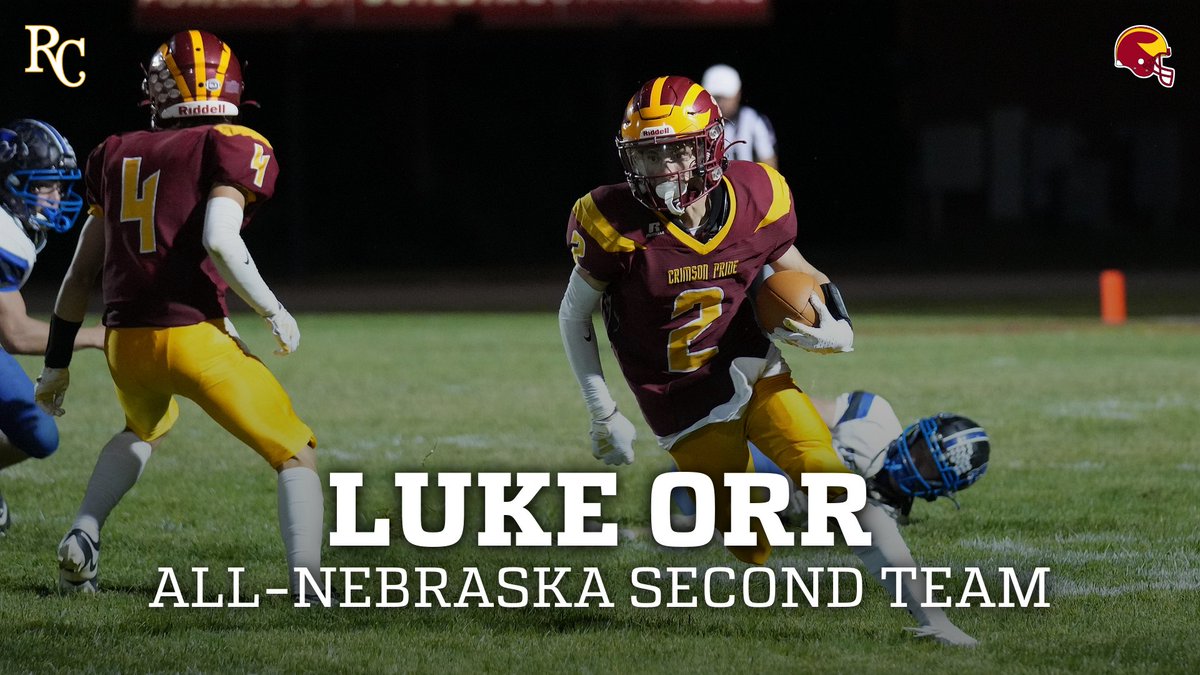 Congratulations to Luke Orr for being selected to the All-Nebraska Football Team!