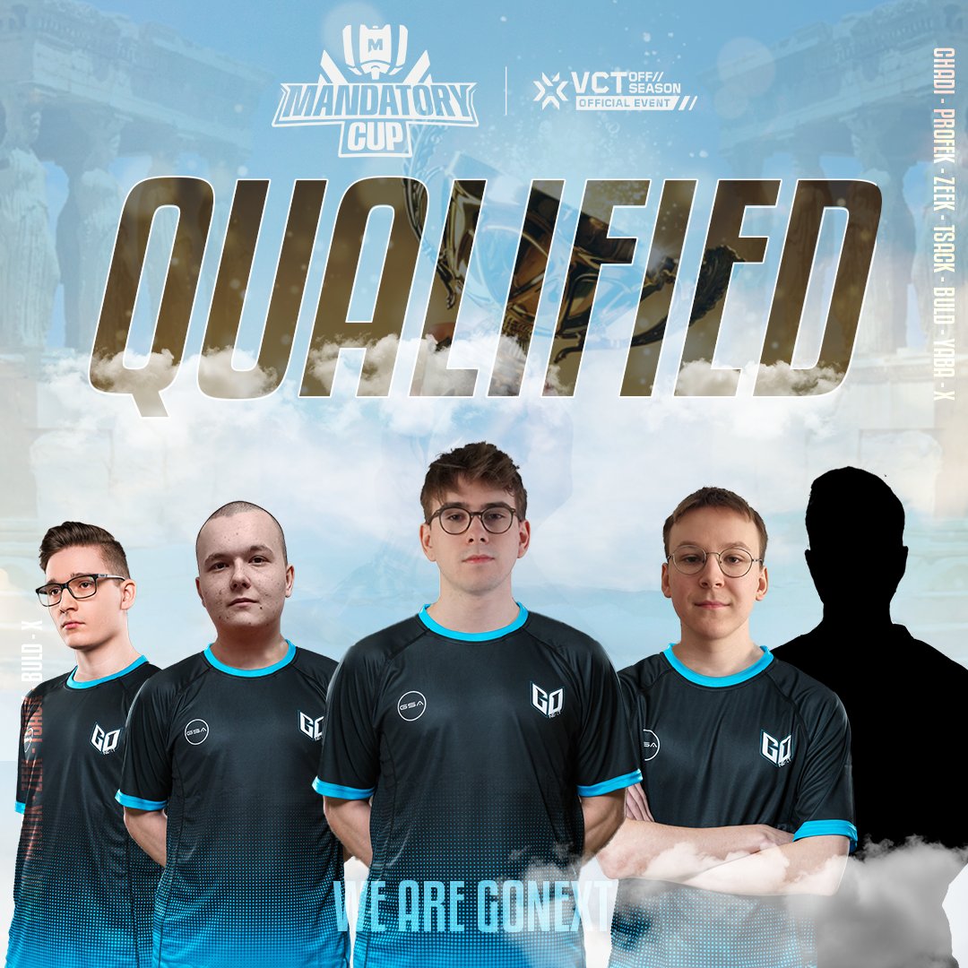 The boys made it with 0 map loss!

GG to <a href="/TeamGalakticos/">AHL Pay Galakticos</a> 

We are qualified for <a href="/MandatoryGG/">MANDATORY</a> Cup Main Event.

We are #GoNextEsports