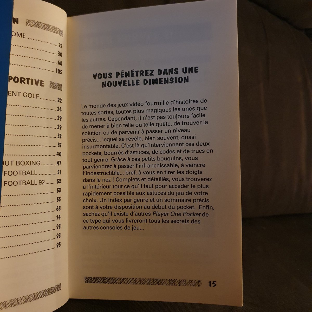Regarde donc ça mon cher <a href="/DrevetCyril/">Cyril Drevet</a> on retrouve des pépites dans les cartons.

Sortis en juin et juillet 1993, 30 ans... Mes PlayerOne Pocket !!!

Pas un nom des membres de la rédaction à part pour des remerciements. 👏 humble les gars.
#PlayerOne