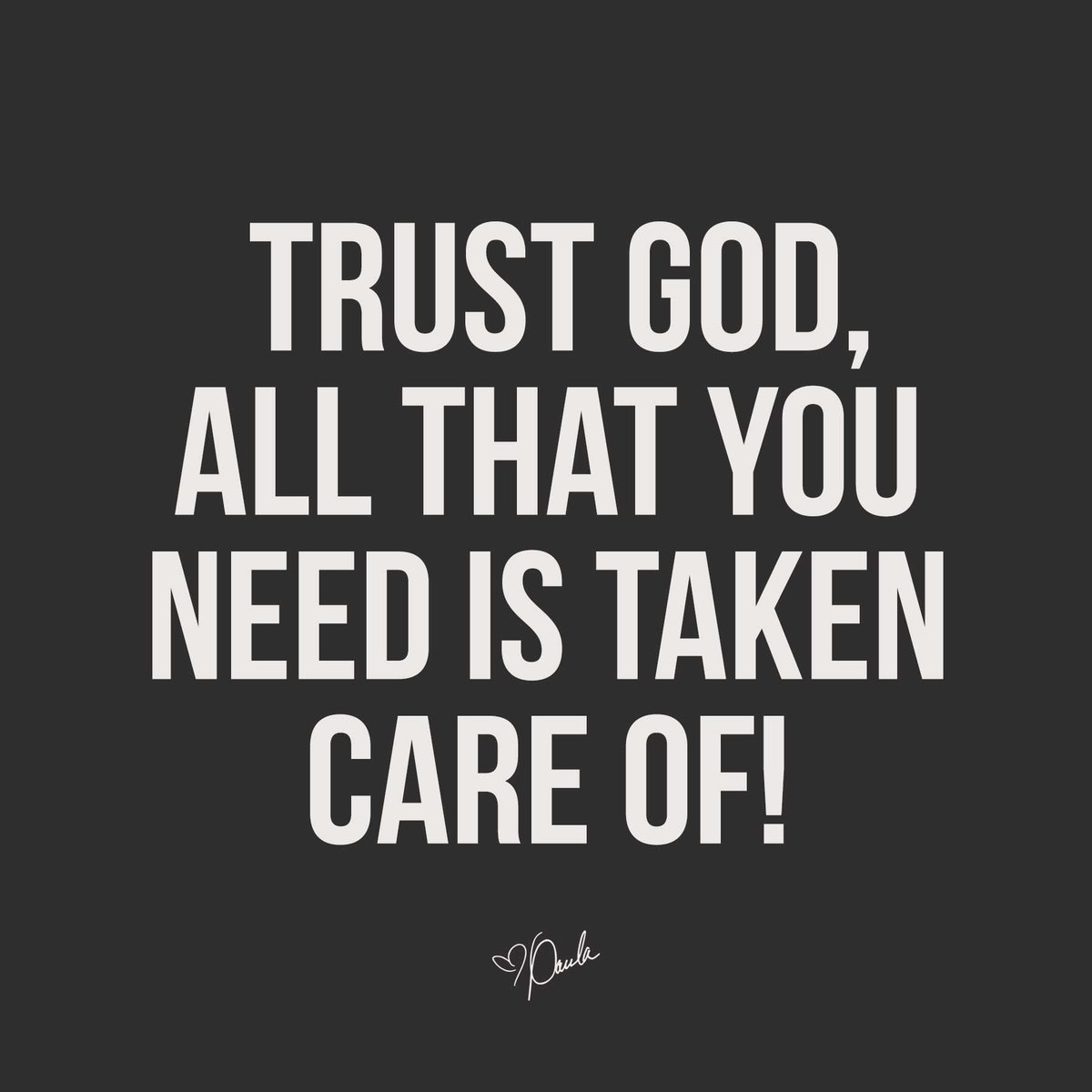 Paula_White's tweet photo. Don't worry about tomorrow - trust God, all that you need is taken care of! https://t.co/rgRGF2gqnC