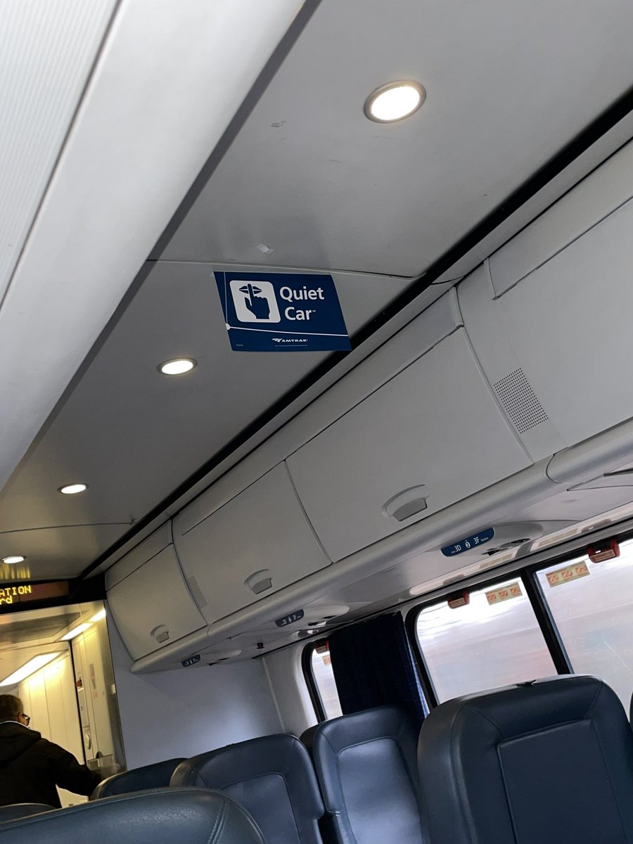 Shh…I’m thinking… Amtrak Quiet Car to #DIScience23 Crystal City gateway beckons @AcademyHealth @NCI_ImplSci