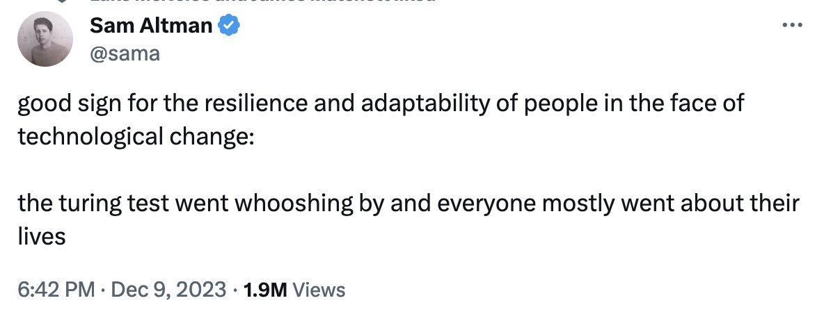 willhamill's tweet image. It is in the interests of big AI CEOs and investors to spout fabulous assertions like this. This serves 3 purposes: hyping the tech they&apos;re selling, distracting from immediate questions about accountability by shifting to a philosophical discussion, implying we need to accept it.