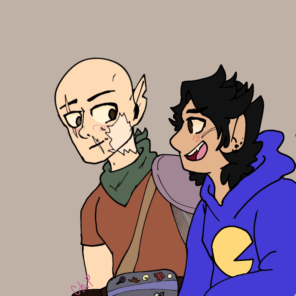 Koredflower's tweet photo. I just think they're neat

#hideduo #qsmpfanart https://t.co/KSh62ECse7
