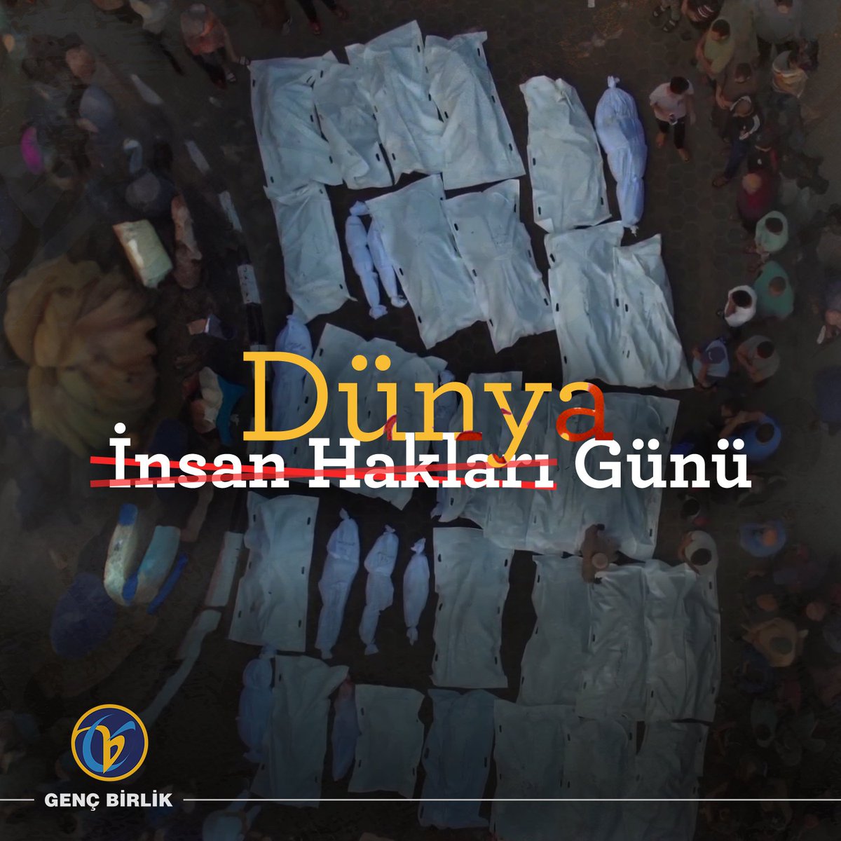 GencBirlik's tweet photo. İsrail adlı terör örgütünün var olduğu bir dünyada, insan haklarından bahsedilemez!

İsrailin yok olduğu ve insanların huzura kavuştuğu bir dünya duasıyla 🤲

#10AralıkDünyaİnsanHaklarıGünü https://t.co/gTekjDWBM1