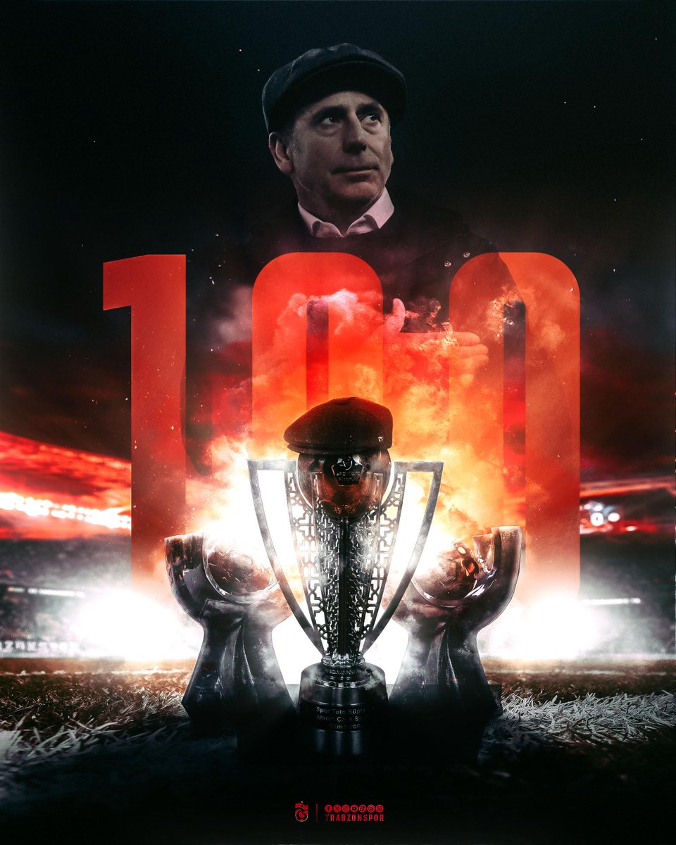 Trabzonspor's tweet photo. Takımımızın başında 100. Süper Lig maçına çıkan Teknik Direktörümüz Abdullah Avcı’yı tebrik ediyoruz👏🏻

Birlikte nice zaferlere!